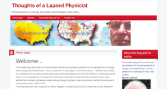 Desktop Screenshot of lapsedphysicist.org